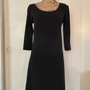 Soybu Long Sleeved Casual Black Mini Dress Size Medium